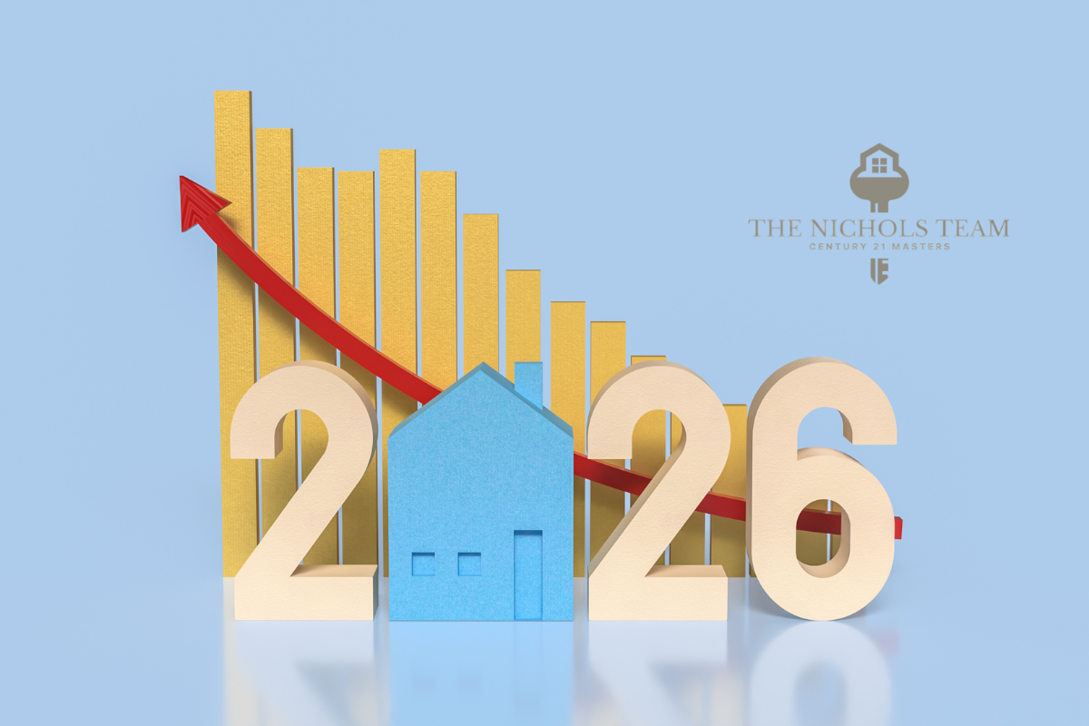 Real Estate in 2026 trends illustrated with housing market graph for San Luis Obispo County buyers and sellers